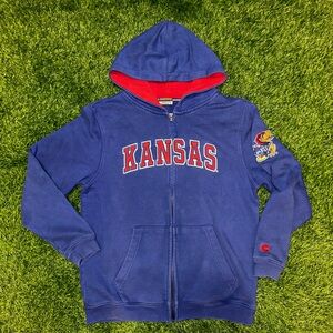 Colosseum Kansas city Jayhawks university hoodie size youth large 16-18YR